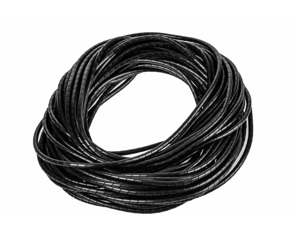 Plica Spiroschlauch 25 m x 6 mm Schwarz