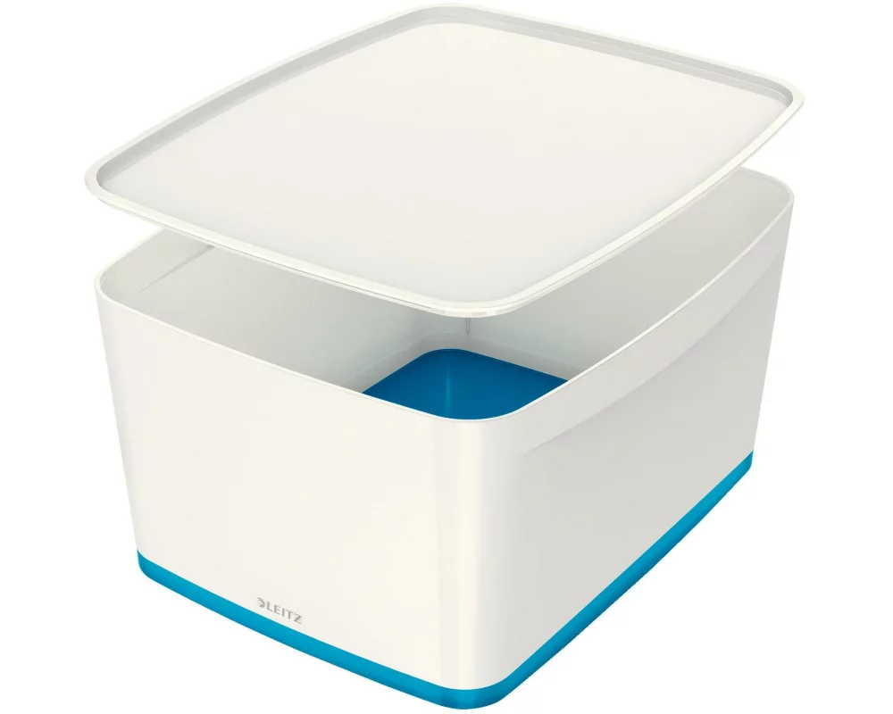 Leitz Aufbewahrungsbox MyBox Gross Blau/Weiss