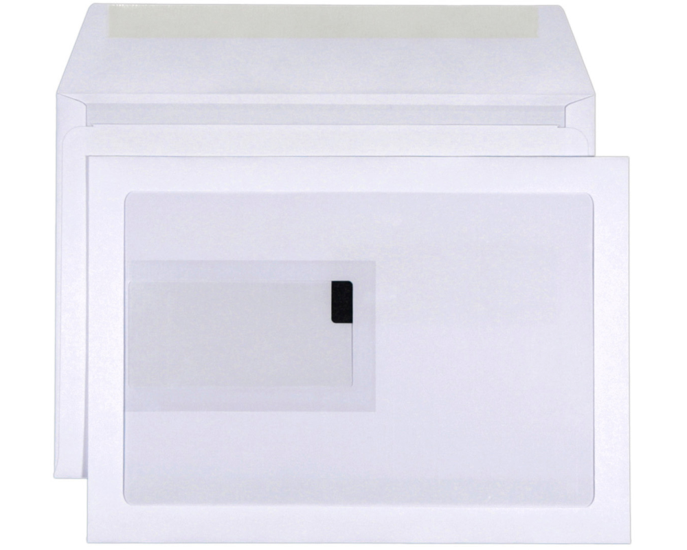 METTLER Couvert Werbefenster rechts C5 8074-WERBEF 100g, ultraweiss 500 Stk.