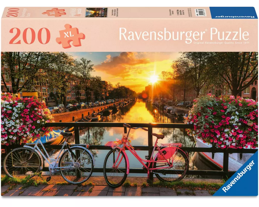 Ravensburger Puzzle Fahrräder in Amsterdam 200 Teile