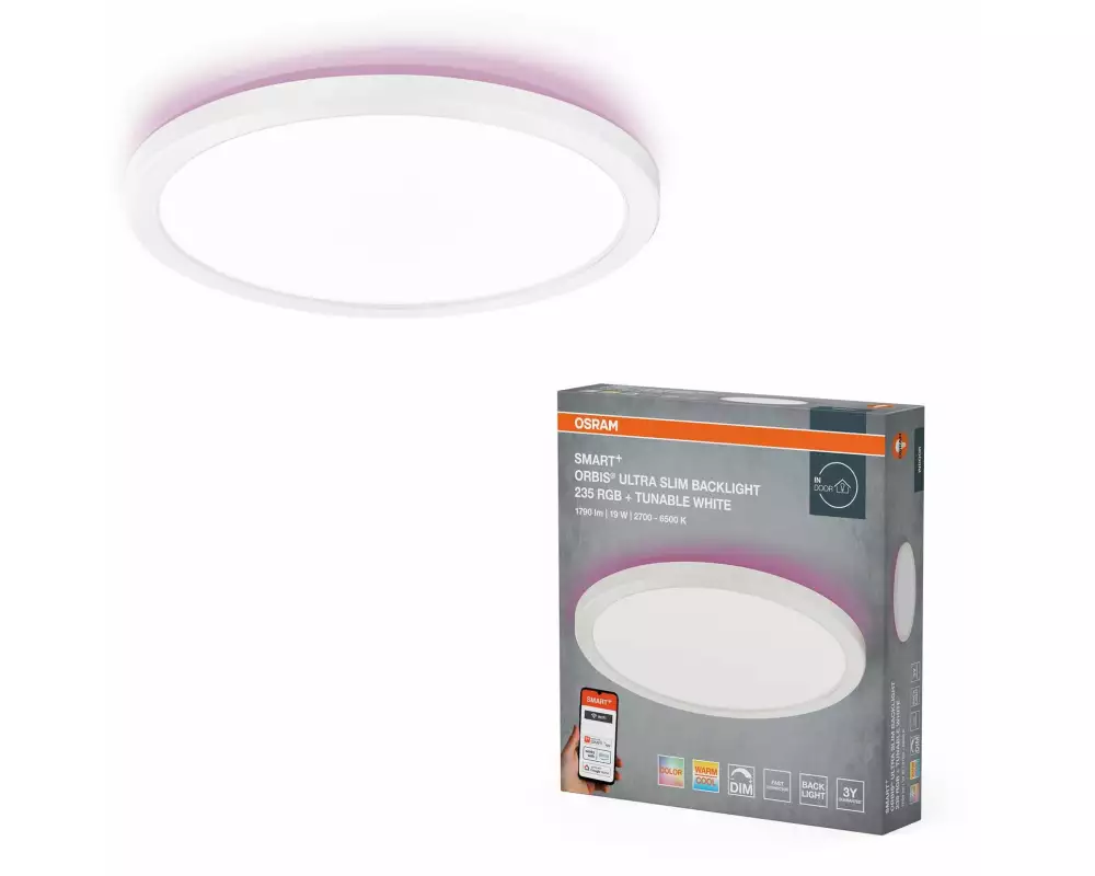 OSRAM LED-Panel SMART+ Orbis Ceiling 235 mm RGBW
