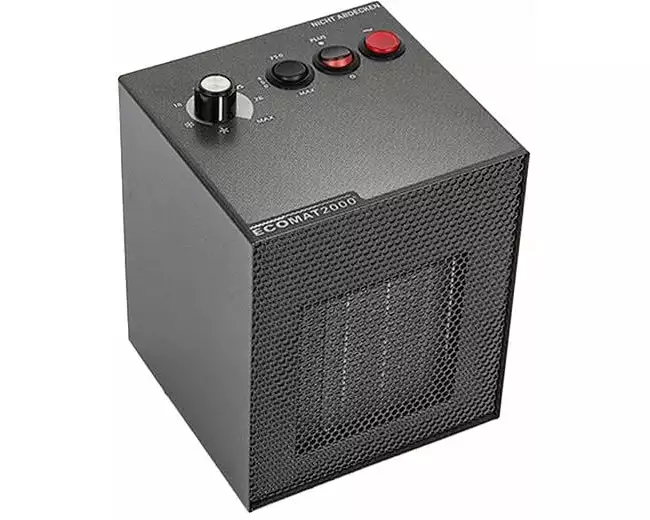 Ecovoss Heizlüfter Ecomat 2000 Classic Plus 1800 W schnelle Wärme