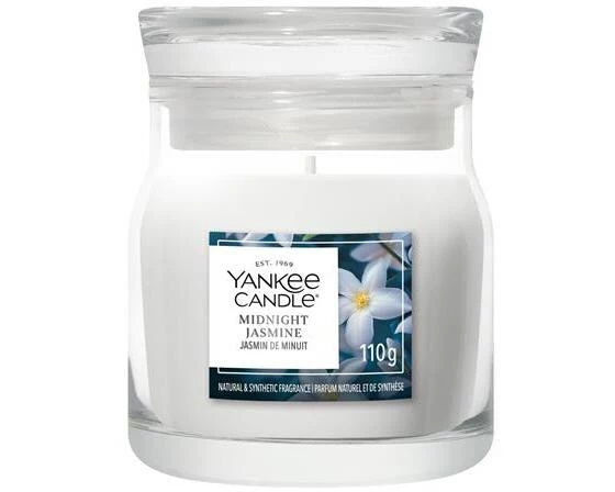 Yankee Candle Signature Duftkerze Midnight Jasmine Signature Small Jar