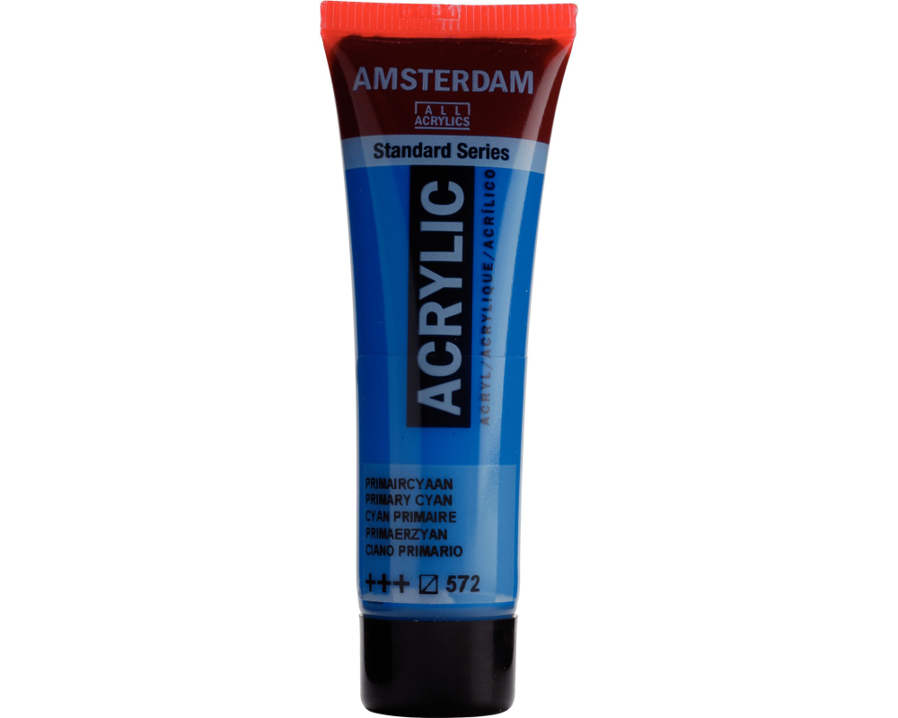 AMSTERDAM Acrylfarbe 20ml 17045720 Primärzyan 572