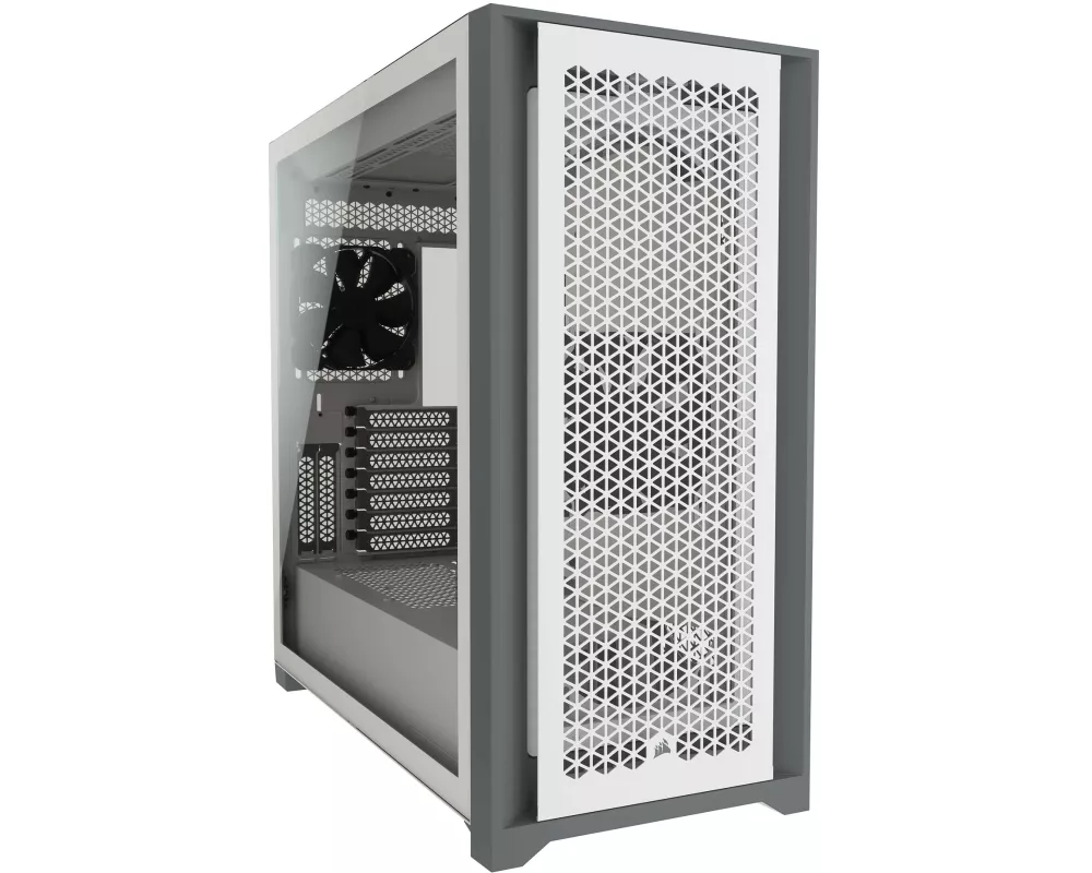 Corsair PC-Gehäuse Midi Tower 5000D Airflow TG Weiss