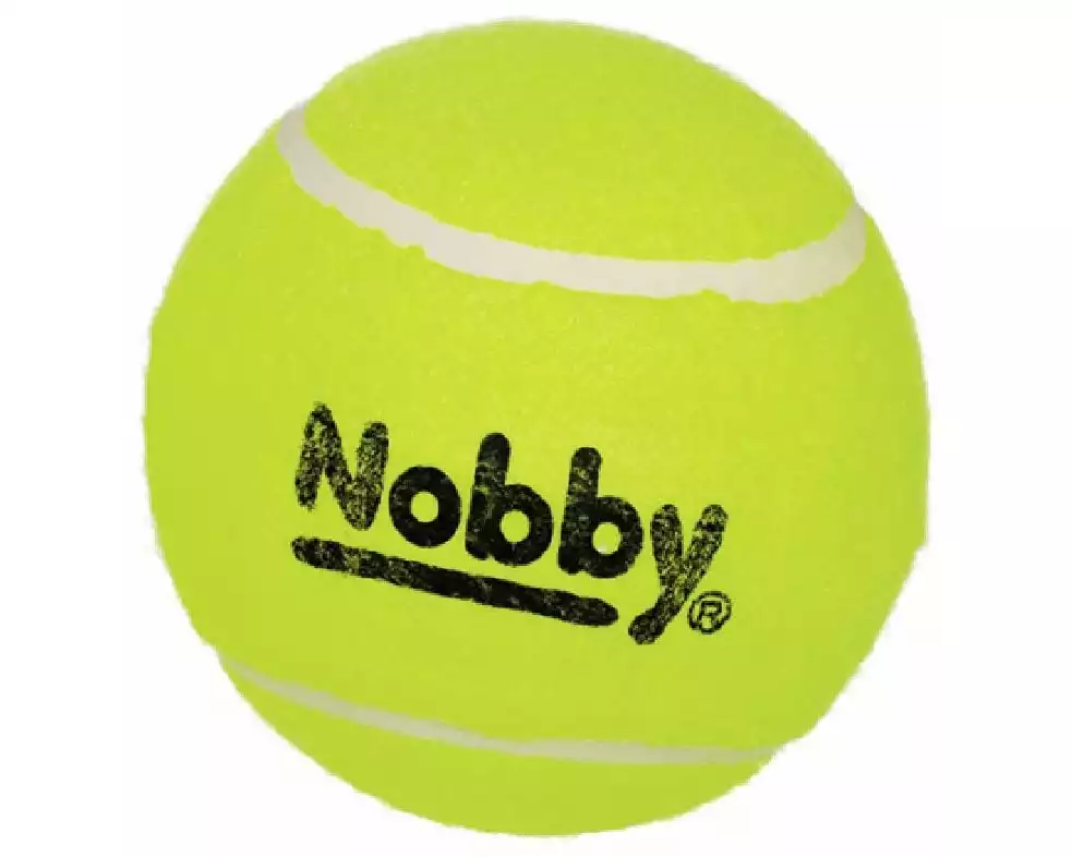 Nobby Hunde-Spielzeug Tennisball, Gelb