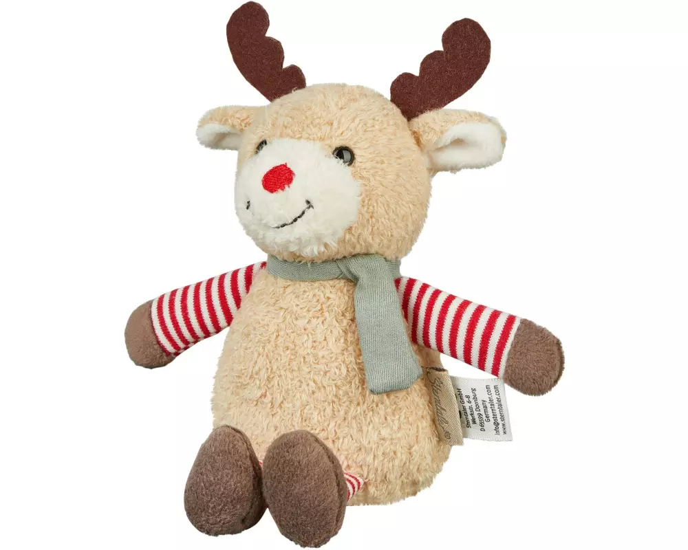 Sterntaler Rassel Kuscheltier S Elch Braun