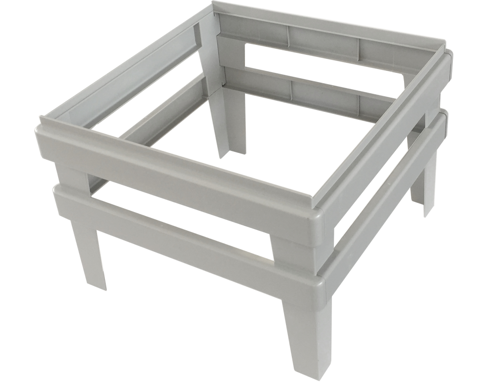 APOLLO Hängeregistereinsatz VACHR/5 grau, für Rollcontainer