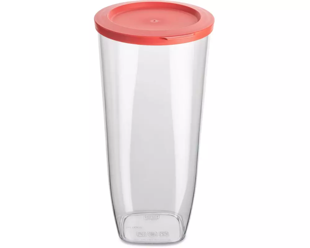 Koziol Vorratsdose Connect Dry L 2 l, Rot