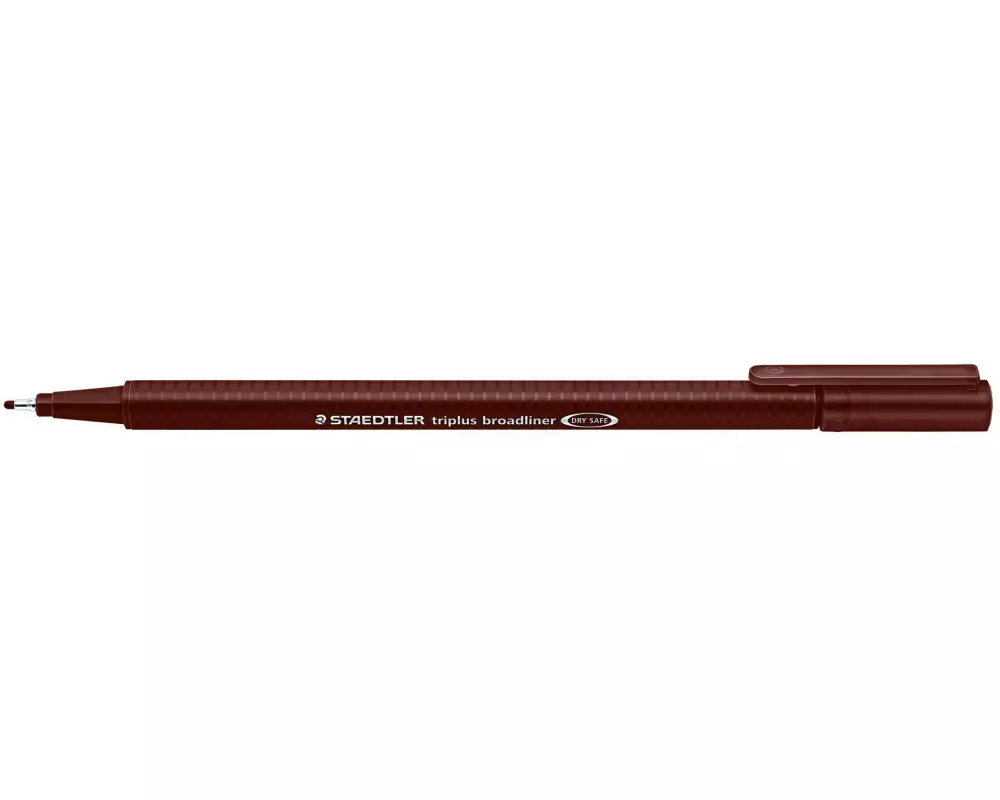 Staedtler Fineliner Triplus broadliner 338 0.8 mm, Braun