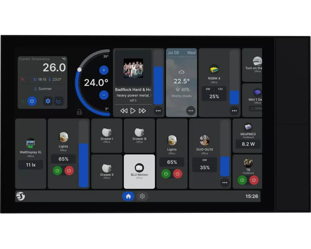 Shelly Android Wall Display XL schwarz