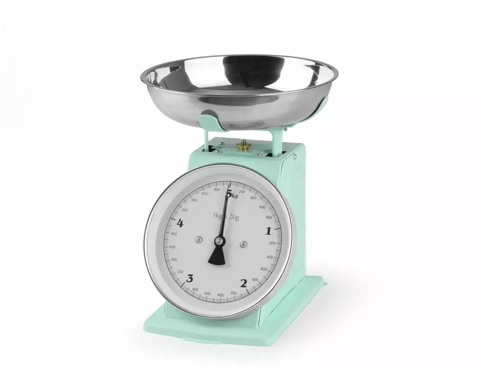 GOURMETmaxx Küchenwaage 5 kg, 20g-Schritte, Edelstahl