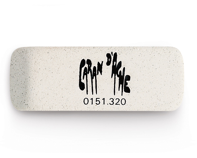 CARAN D'ACHE Radierer Tinte 151.32 grau 75x20x6mm