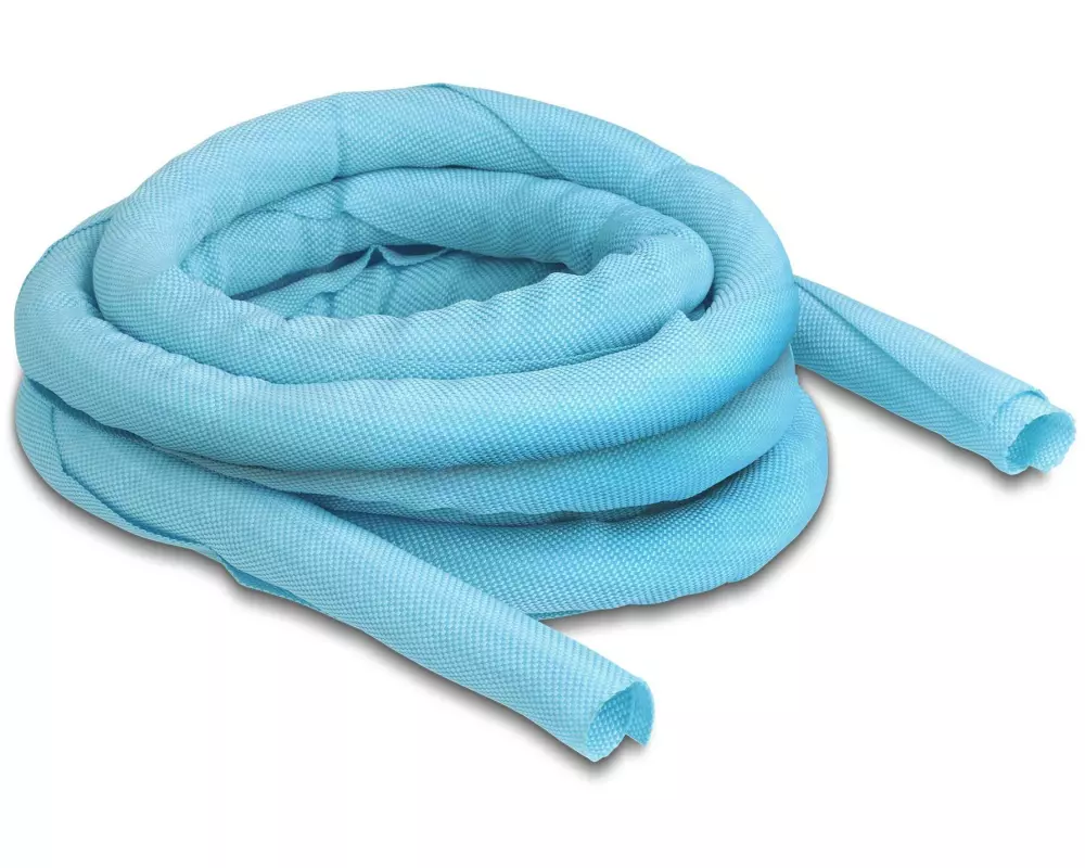 Delock Kabelschlauch selbstschliessend 5 m x 16 mm Blau