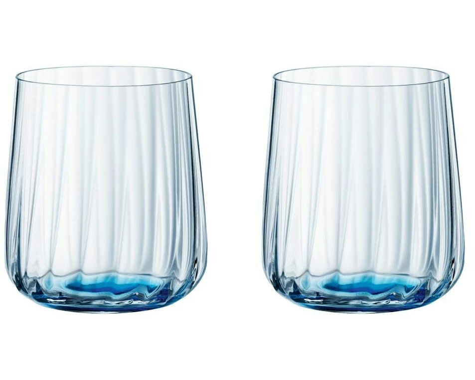 Spiegelau Aperitifglas LifeStyle 340 ml, 2 Stück, Blau/Transparent
