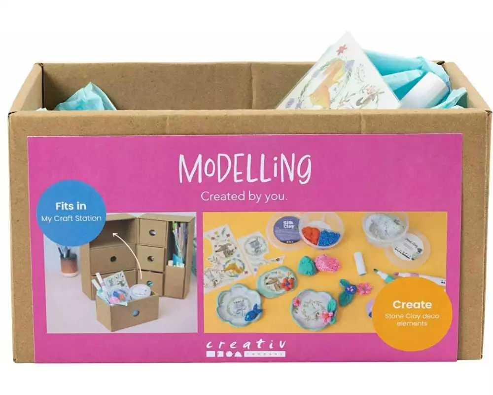 Creativ Company Bastelset Zubehör Meine Kreativwerkstatt Modellieren