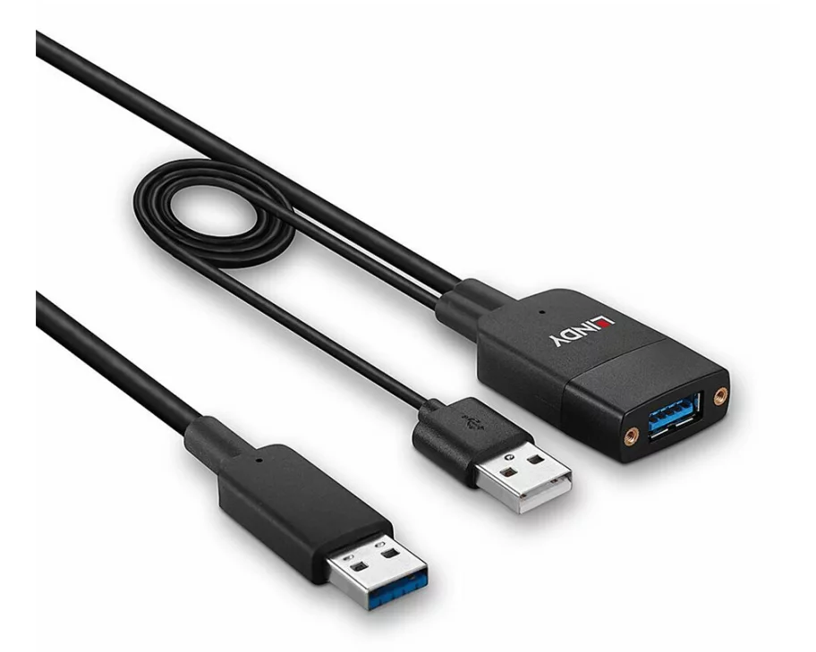 LINDY 35m, Hybrid, USB 3.2, Gen 2, Type A, Cable