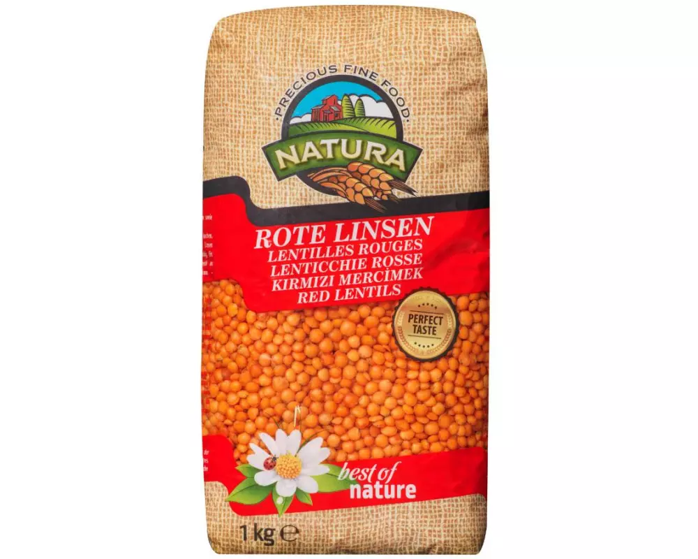 Natura Rote Linsen 1 kg