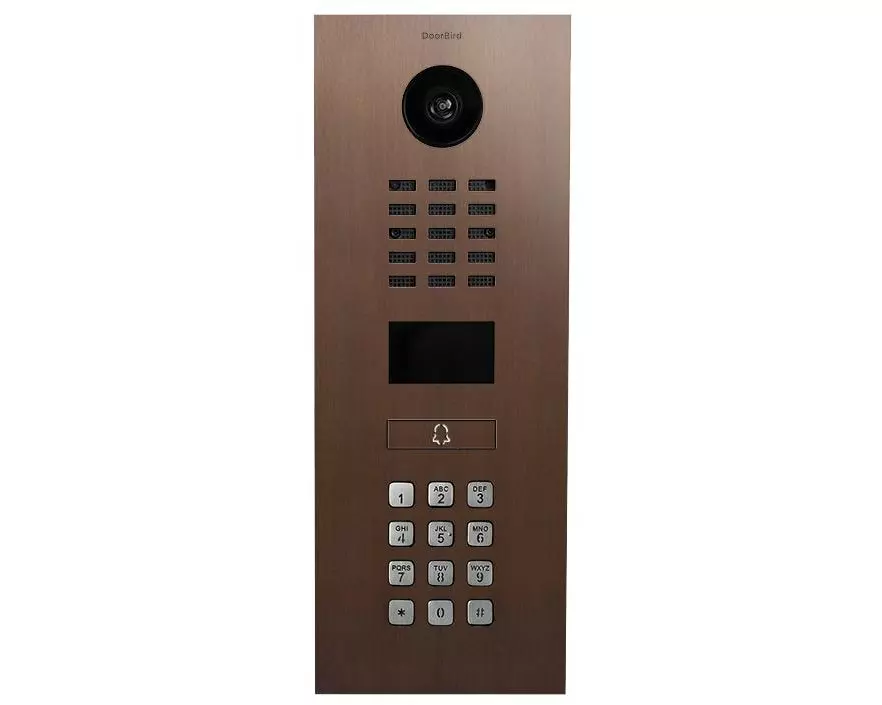 Doorbird D2201KV IP Video Türsprechanlage Baubronze