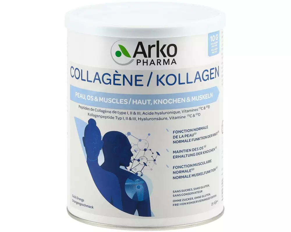 Arkopharma Kollagen Pulver Haut, Knochen und Muskeln 260 g