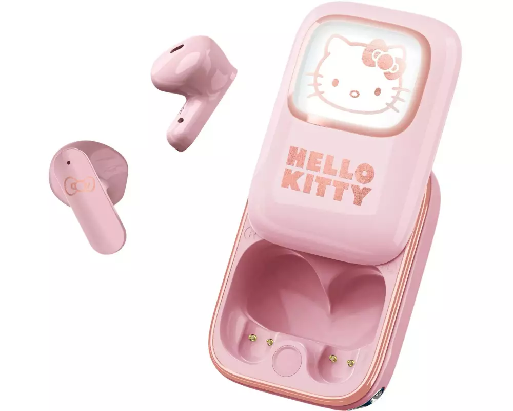 OTL True Wireless In-Ear-Kopfhörer Hello Kitty Slide Rosa