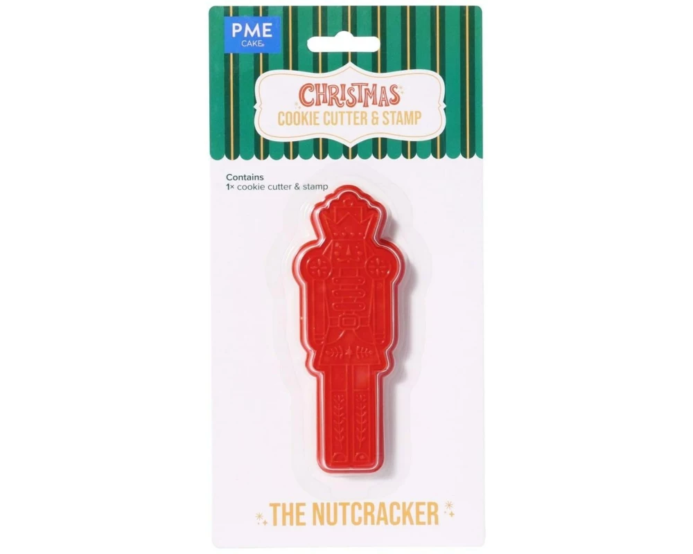 PME Keksausstecher und Stempel Nussknacker Kunststoff