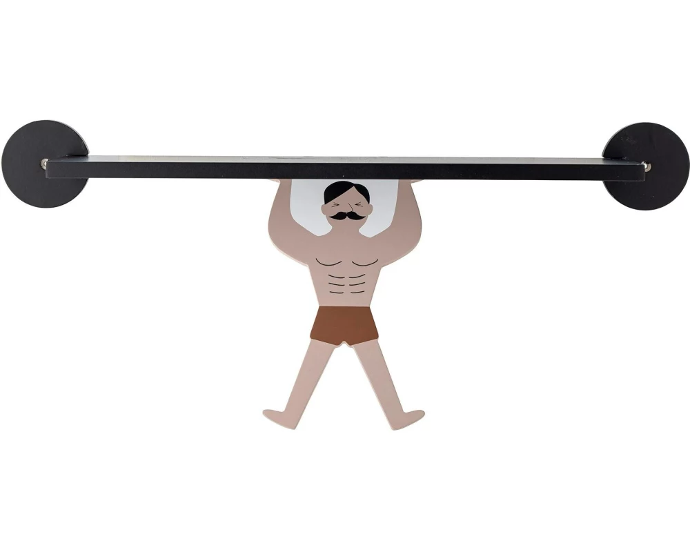 Bloomingville Regal Rossaio Schwarz, MDF