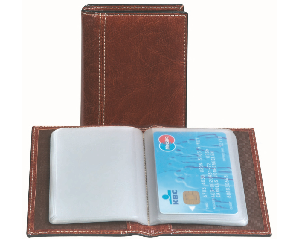 BREPOLS Kartenetui 26.3.0292 40 Karten hellbraun