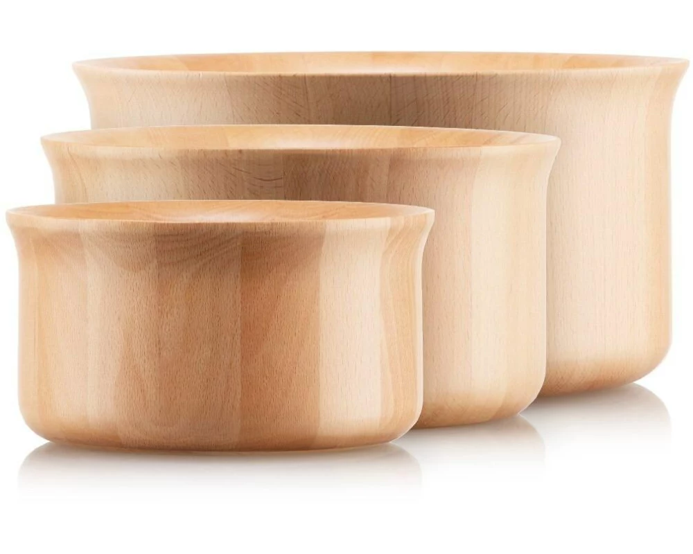Bodum Salatschüssel Set Nissen 3-teilig Buche