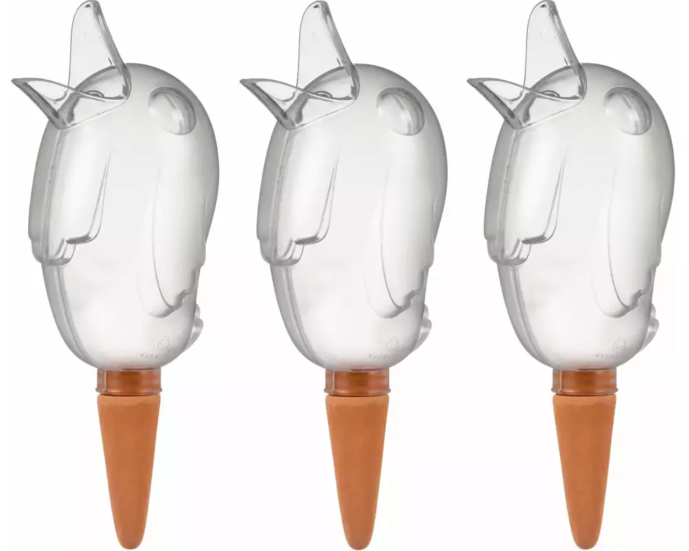 scheurich Wasserspender Bördy M, 3 Stück, Transparent