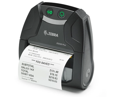 Zebra ZQ320 Plus Mobile Direct Thermal Printer