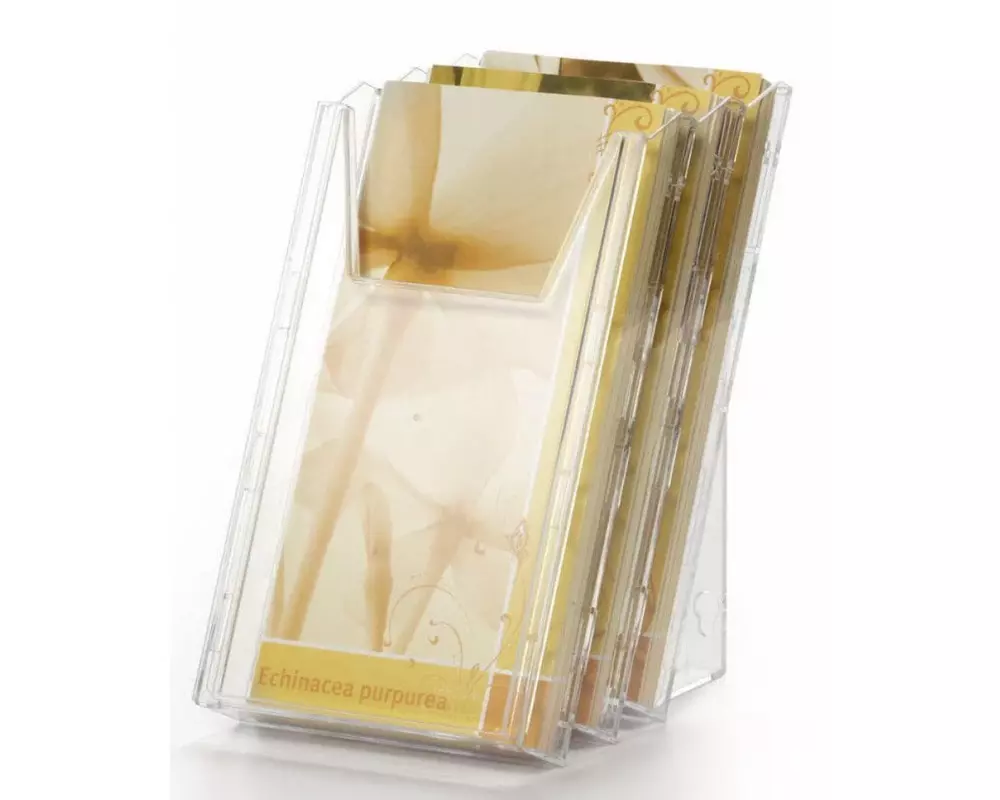 DURABLE Prospektständer Combiboxx 1/3 A4 Set L