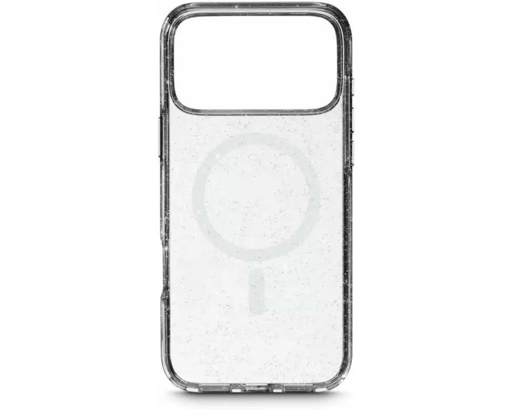 White Diamonds Back Cover Mag Glitter Transparent für iPhone 17 Pro Max
