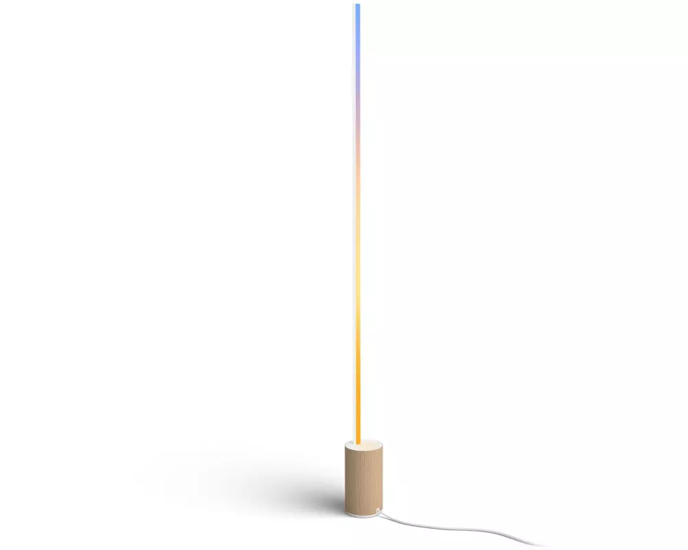 Philips Hue Gradient Signe Stehleuchte Oak