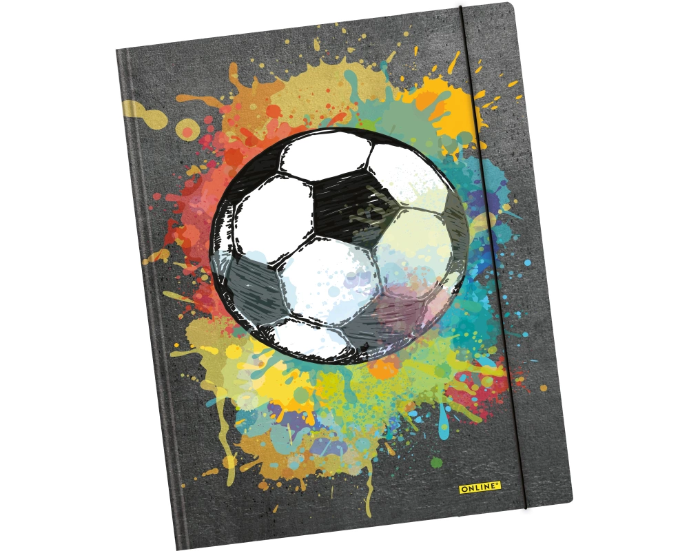 ONLINE Gummizugmappe A4 10171/6 Soccer