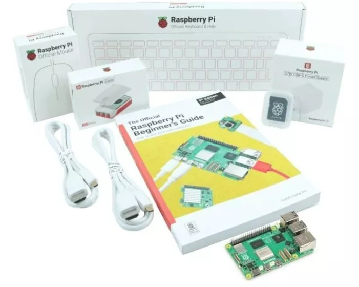 Raspberry Pi Desktop-Kit Raspberry Pi 5 4 GB, FR-Tastutur