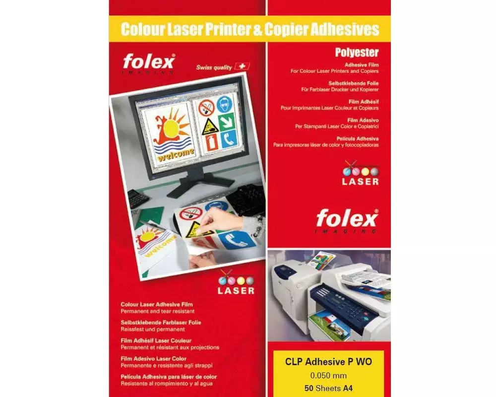 Folex Folie Polyester Adhesive Film A4