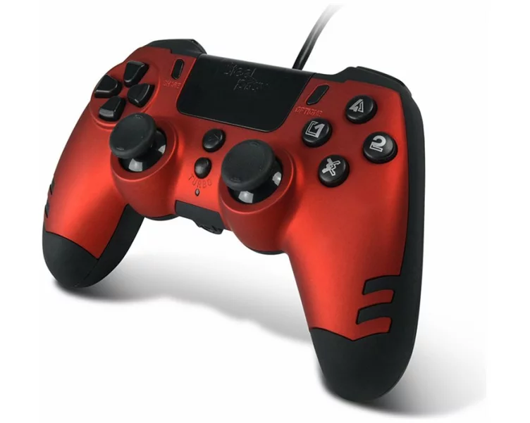 Steelplay Slim Pack, Wired Controller, Ruby Red, Multi