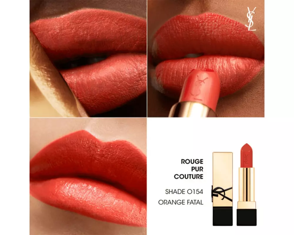 Yves Saint Laurent Rouge Pur Couture O154 Orange Fatal