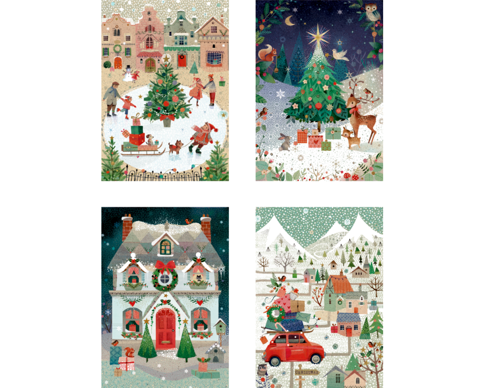 COPPENRATH A5 Adventskalender 72555 Wunderbare Weihnachtswelt