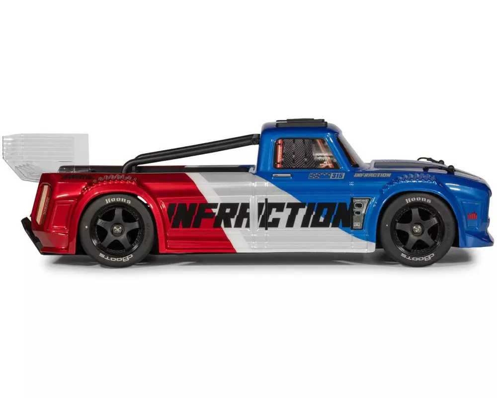 Arrma Race Truck Infraction 223S DSC 4 x 4 1:8, ARTR Blau/Rot