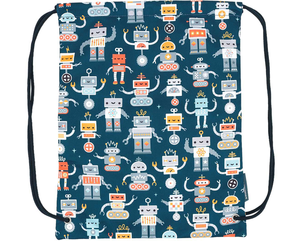 ALLC Turnbeutel 32x42cm DRROBU11 Robots