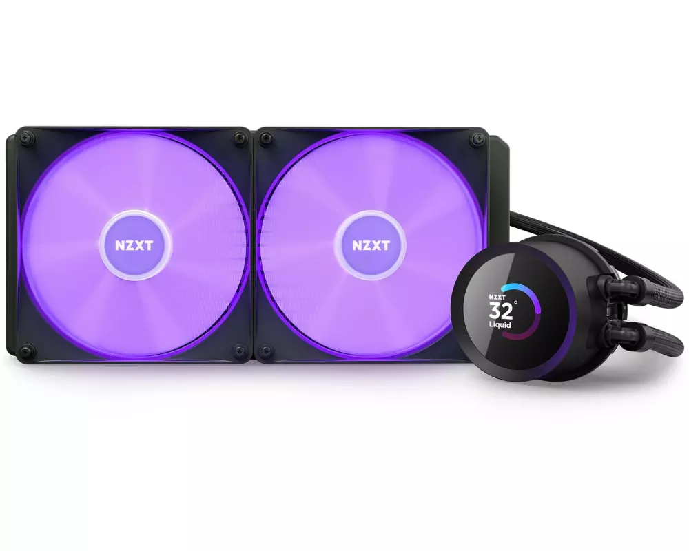 NZXT Wasserkühlung Kraken 280 RGB Schwarz