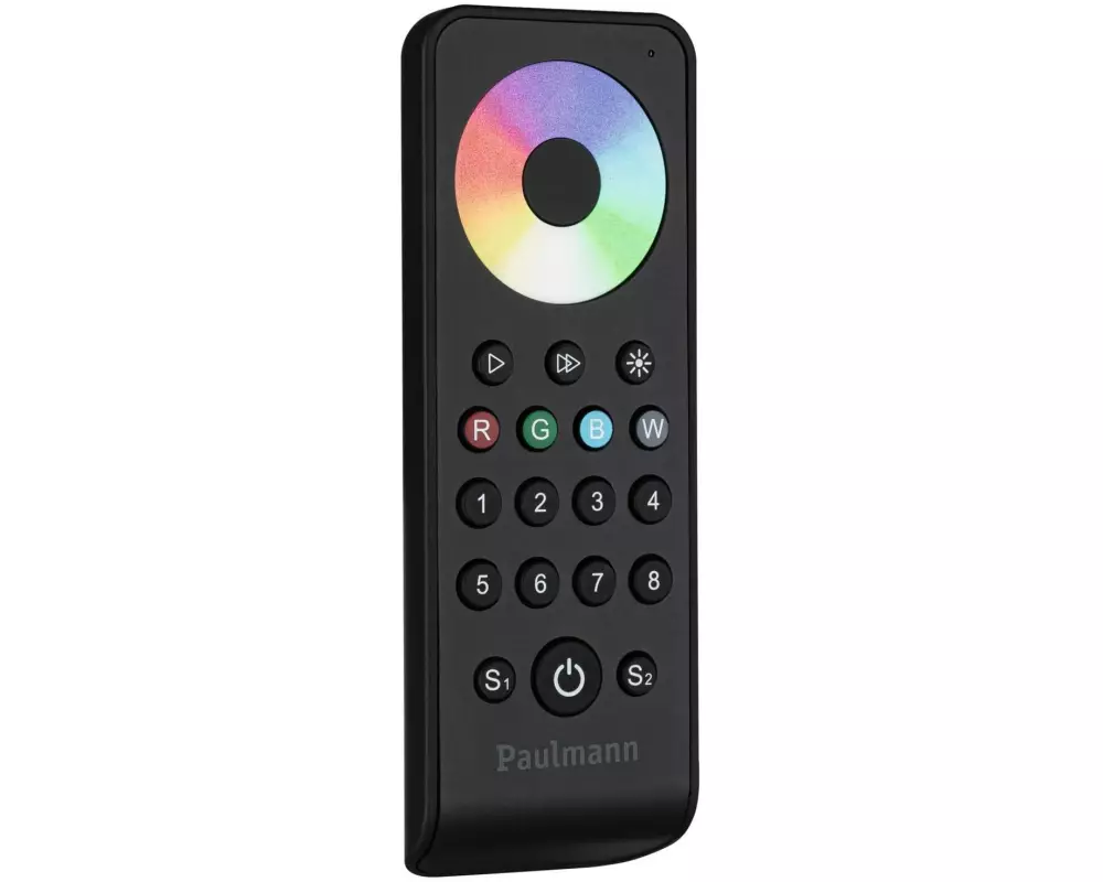 Paulmann Pro Fernbedienung RGBW DC2 x 1.5 V Schwarz