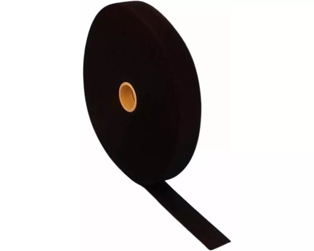 FASTECH Klettband-Rolle ETN Fast-Strap Schwarz 30 mm x 10 m