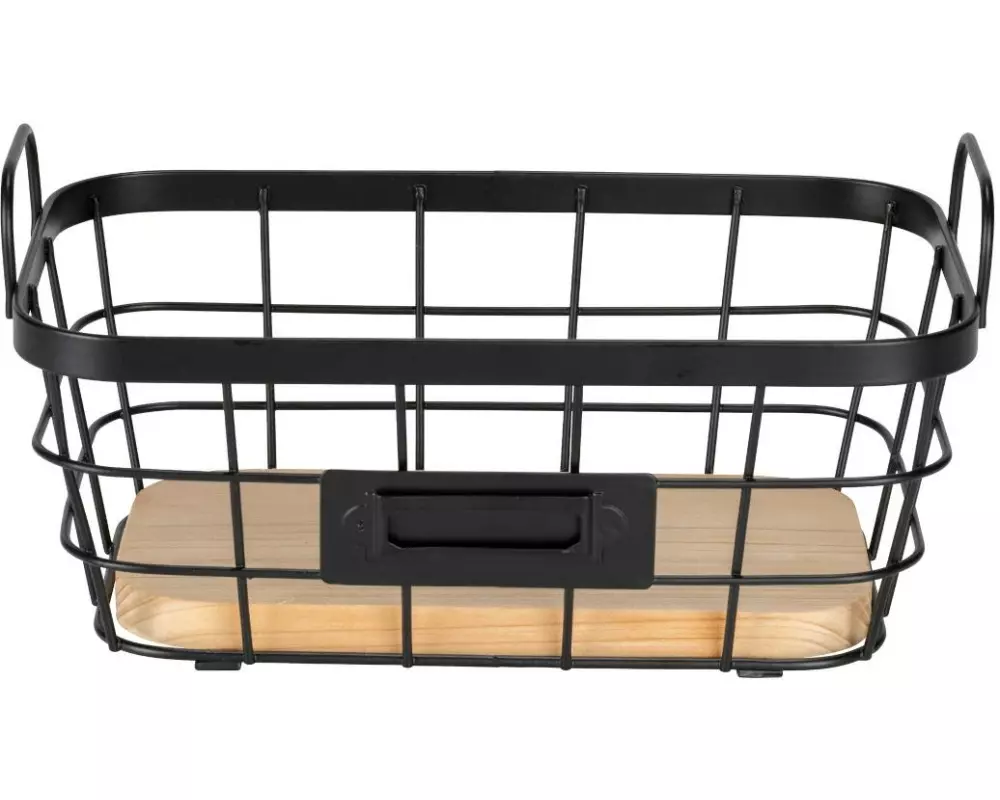 Wenko Aufbewahrungskorb Antenza S Schwarz