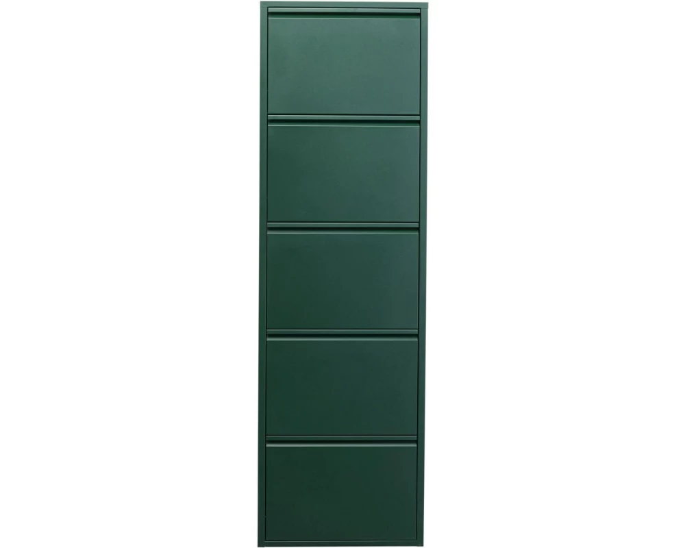 Kare Schuhschrank Caruso 5, Grün