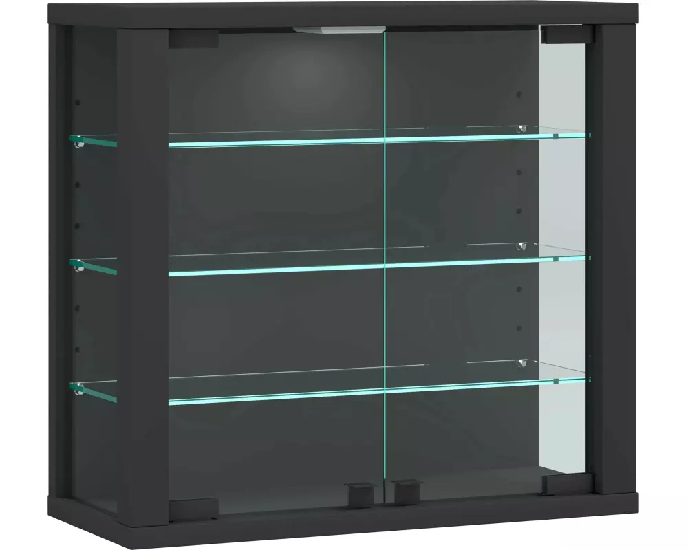 VCM Vitrine Vitrosa S 42.6 x 39.9 cm, Anthrazit