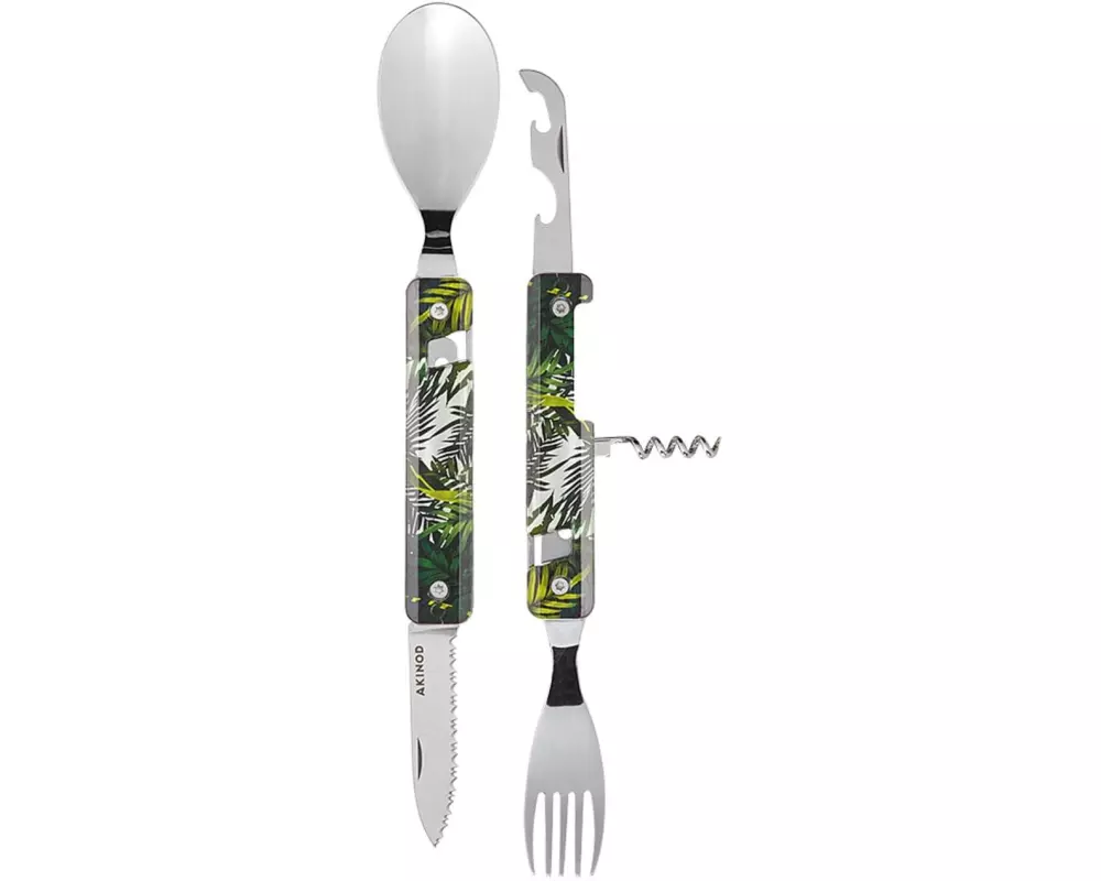 Akinod Outdoor-Besteck-Set Multifunctional Cutlery 13 h25