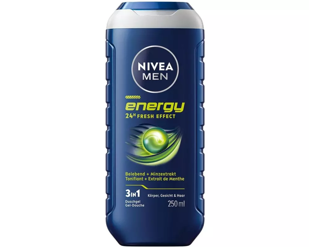 NIVEA MEN Duschgel Pflegedusche Energy 250 ml